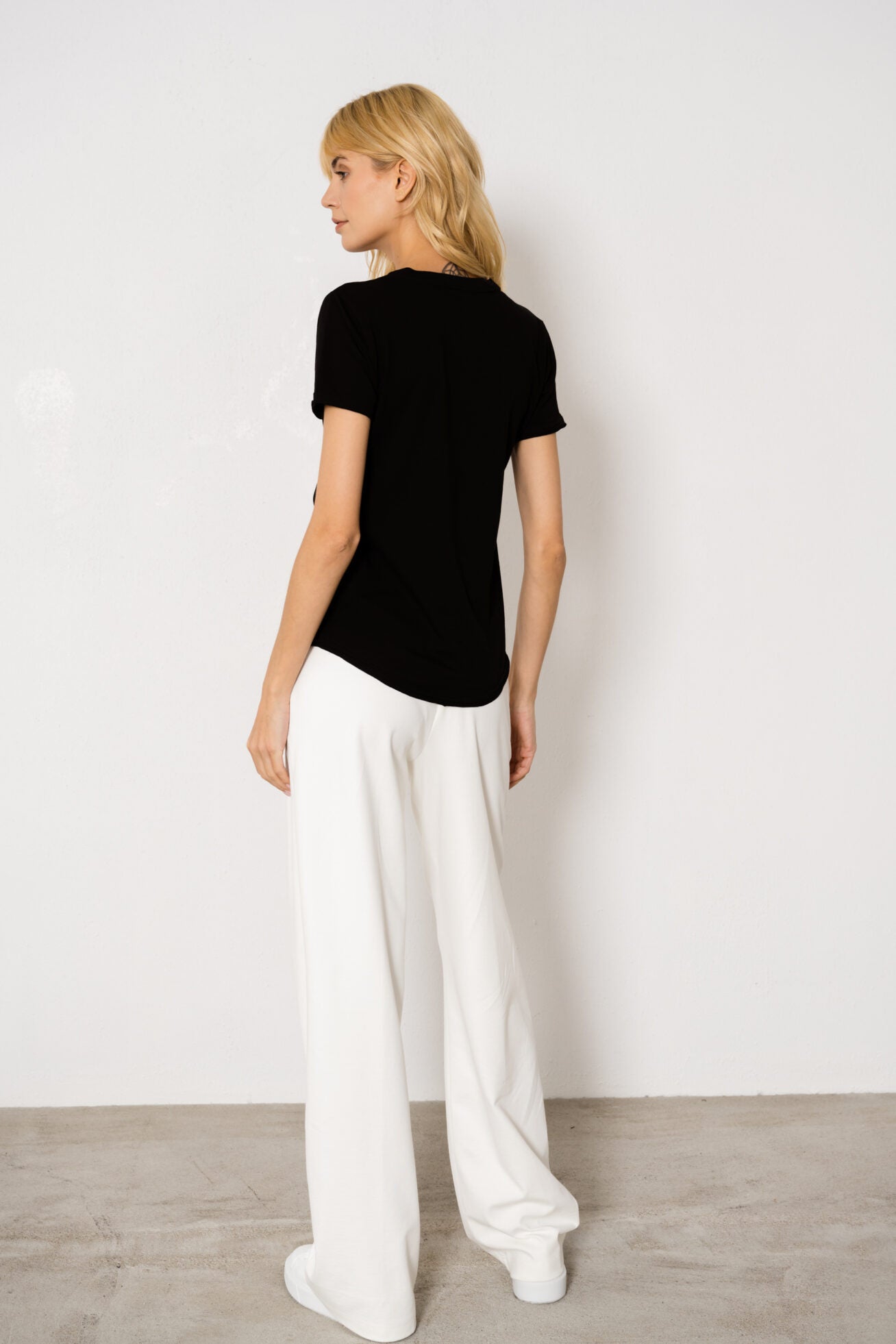 Czarny T-Shirt Kim Black