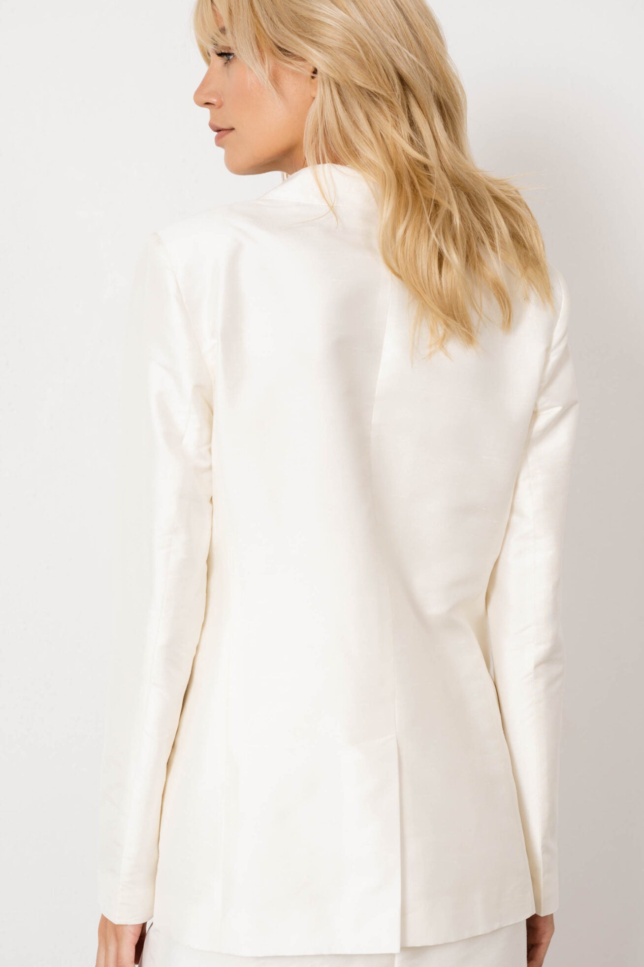Seidenjacke Orvieto Off White