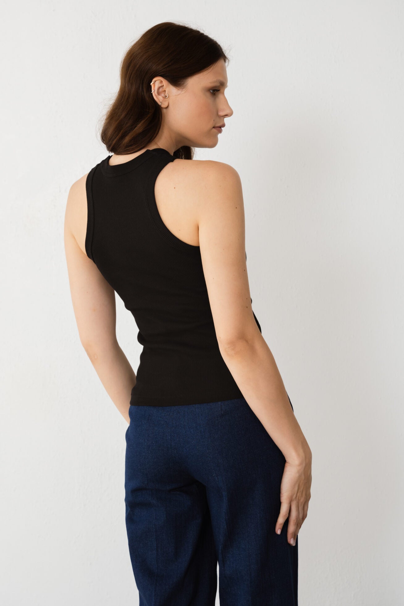 Czarny Tank Top