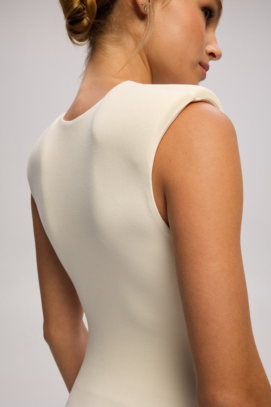 SUKENKA DZIANINOWA FOSSANO OFF WHITE - Saintby