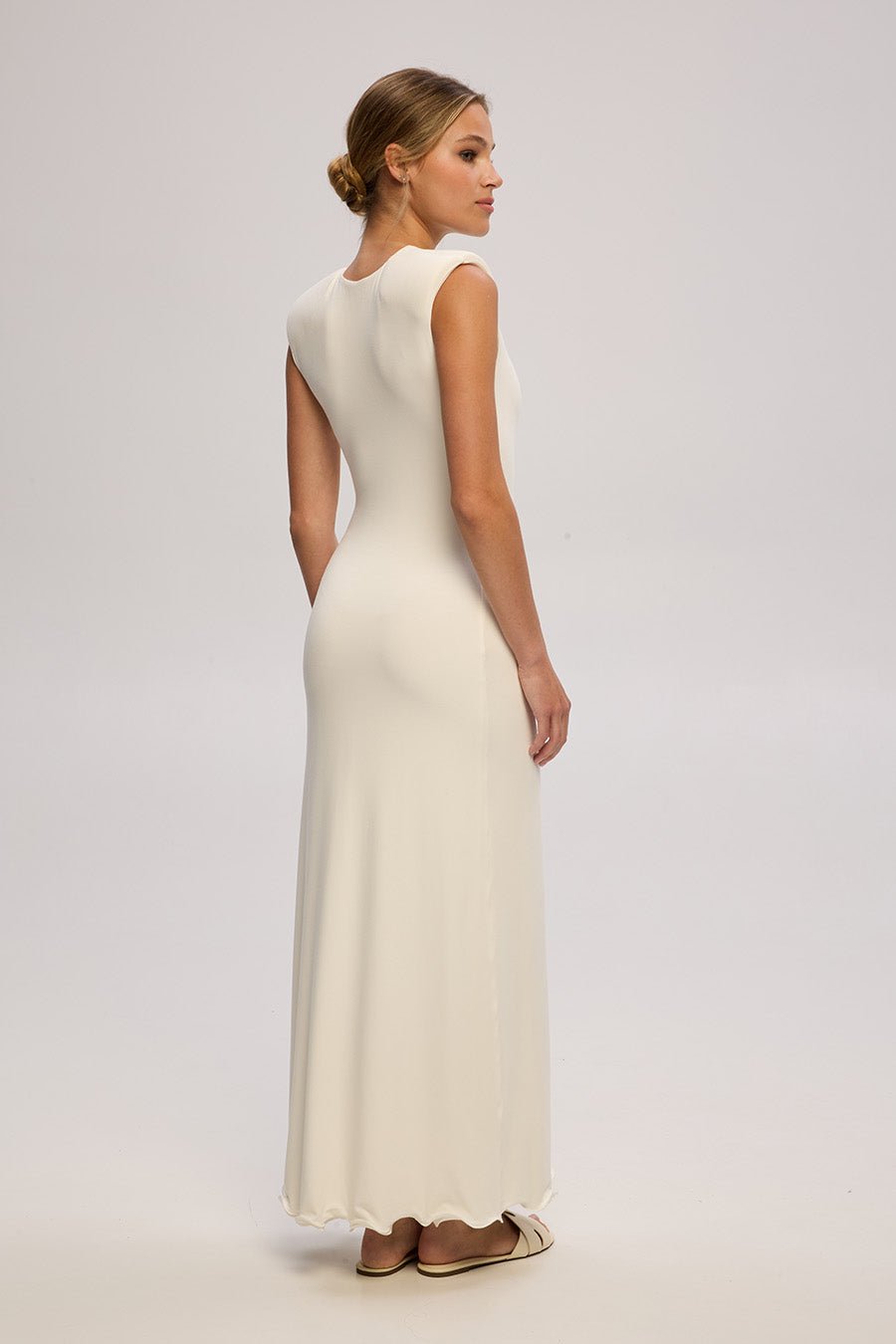 SUKENKA DZIANINOWA FOSSANO OFF WHITE - Saintby