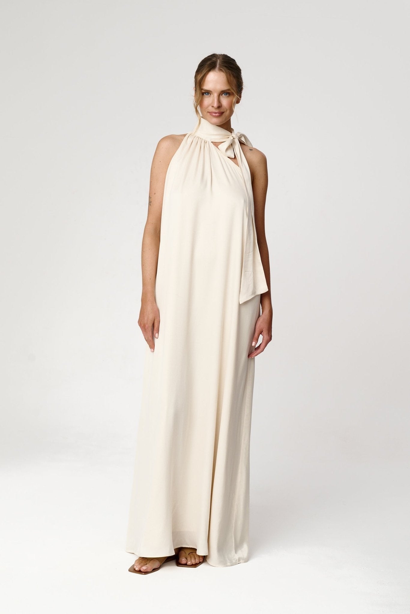 SUKIENKA MAXI Z KOKARDĄ RAVENNA - Saintby