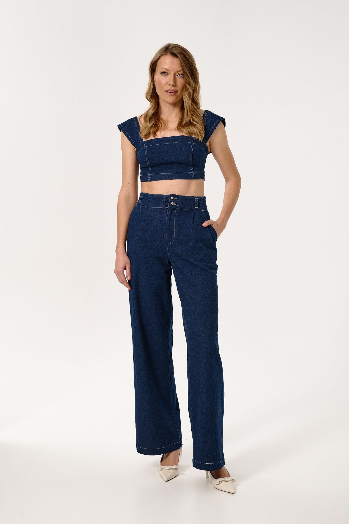 TOP JEANSOWY CIRO - Saintby