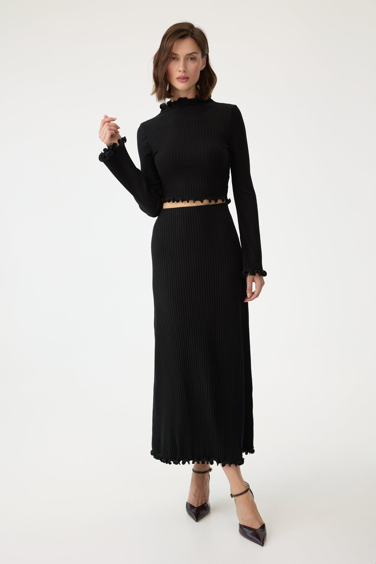 TOP CZARNY RIB ATRI
