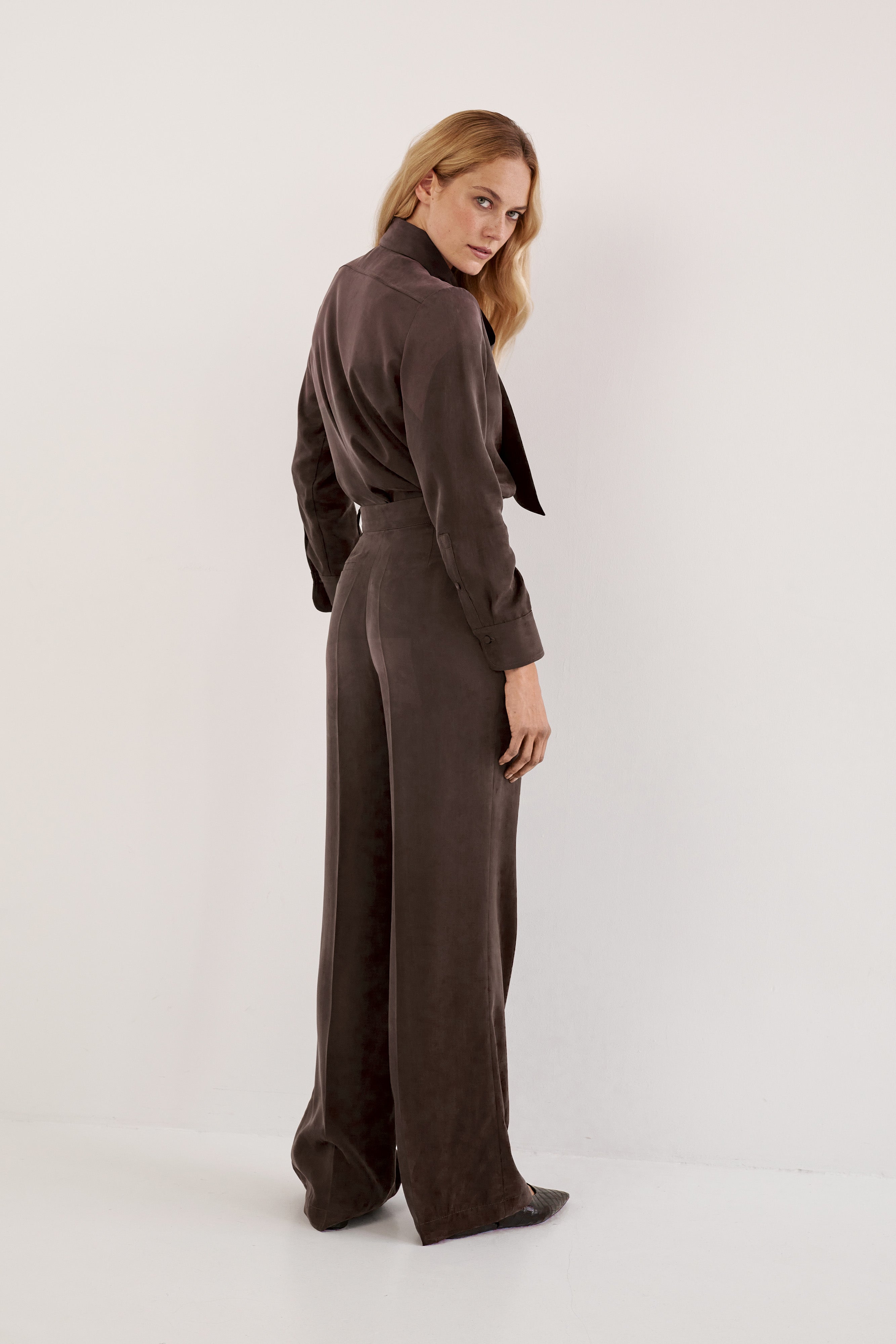 OFF WHITE CECINA SUIT TROUSERS