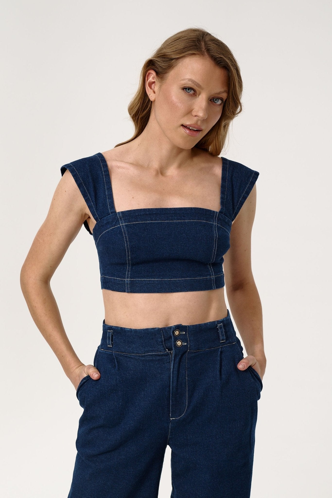 TOP JEANSOWY CIRO - Saintby